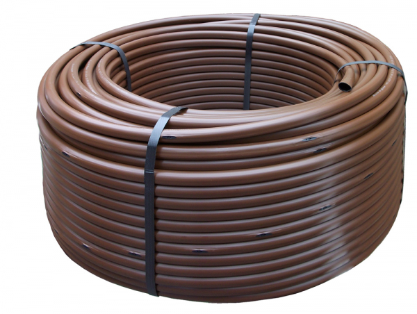 XFD Tropfrohr, Tropferabstand 33 cm, Durchflussmenge 2,3 l/h, 100 m Rolle